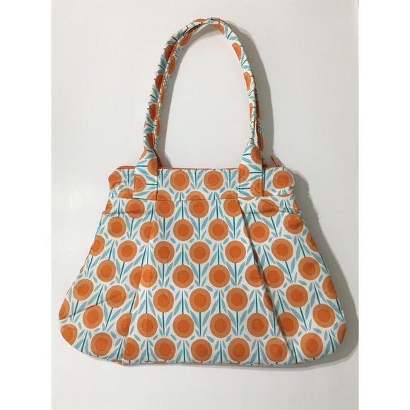 AH Purse Womens Fabric Purse Zipper Pockets Frame Bag Style New Without Tag - Picture 1 of 6